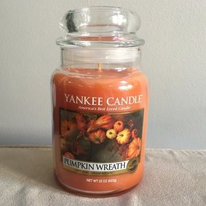 Yankee Candle Pumpkin Wreath